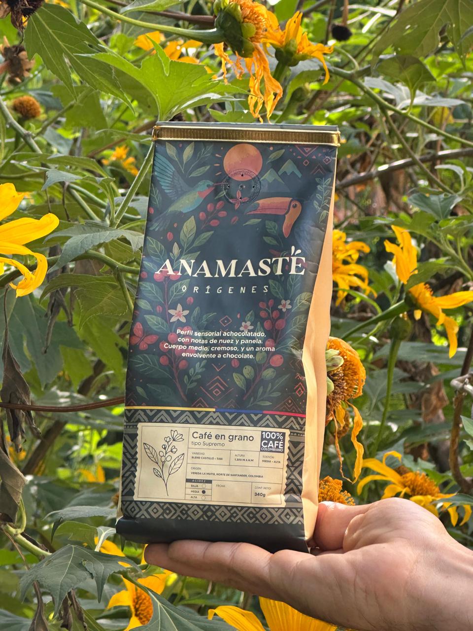 ANAMASTE ORÍGENES SUPREMO - Café de Especialidad 350g